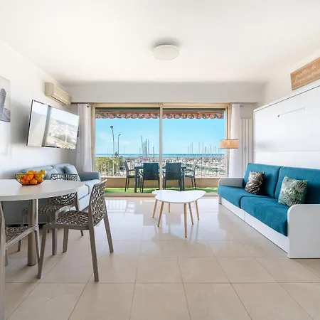 דירה La Grande Palmeraie - Spacieux Avec Vue Mer, Terrasse, Port De Garavan מנטון