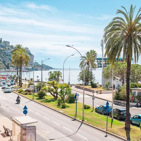 La Grande Palmeraie - Spacieux Avec Vue Mer, Terrasse, Port De Garavan Apartament *