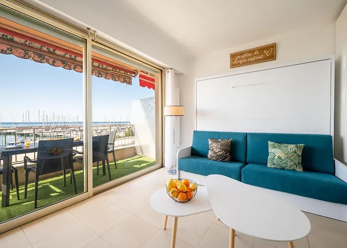 La Grande Palmeraie - Spacieux Avec Vue Mer, Terrasse, Port De Garavan Apartamento Menton