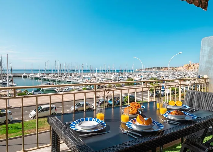 Apartamento La Grande Palmeraie - Spacieux Avec Vue Mer, Terrasse, Port De Garavan *